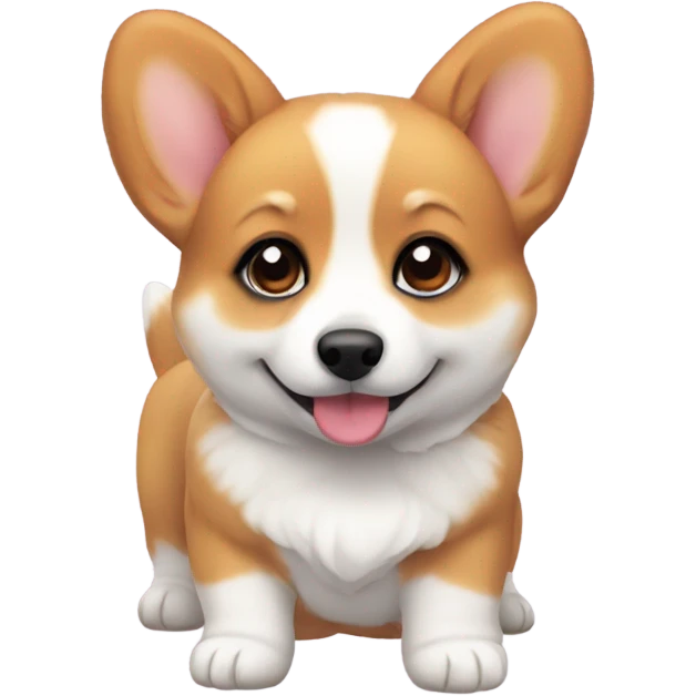Cute baby Corgi emoji