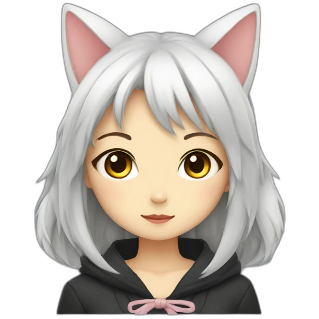 Neko girl emoji
