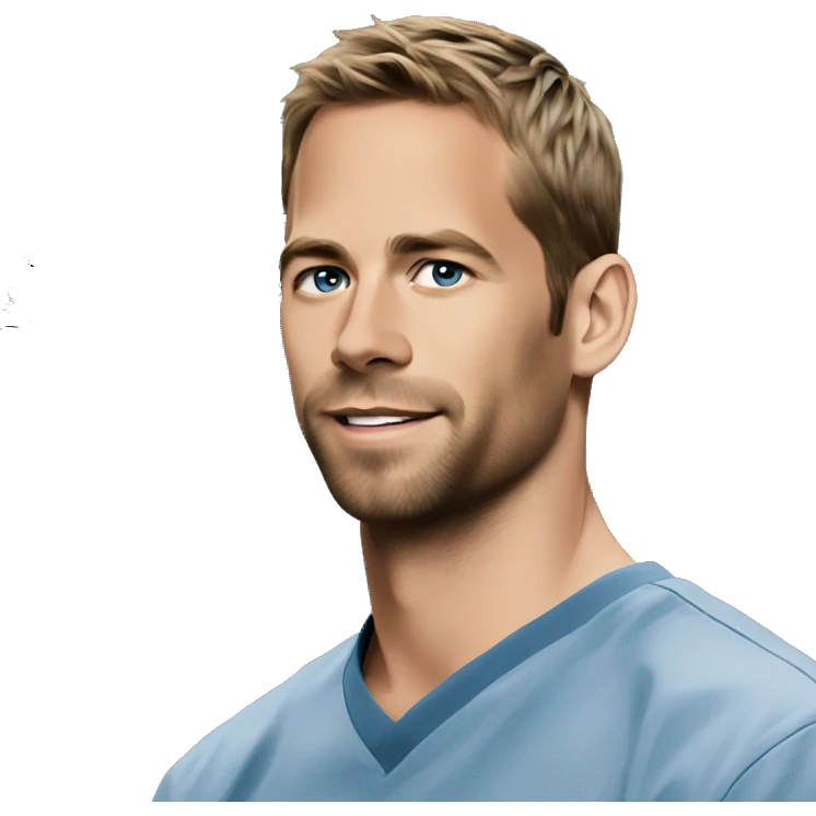 Paul walker with his Gtr  emoji