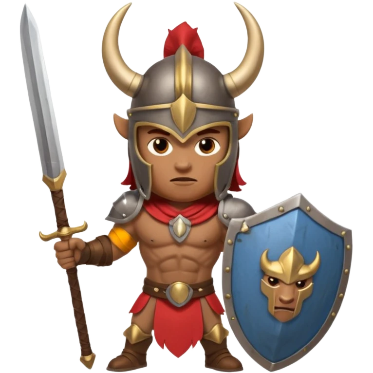 Ridgewater warrior mascot emoji