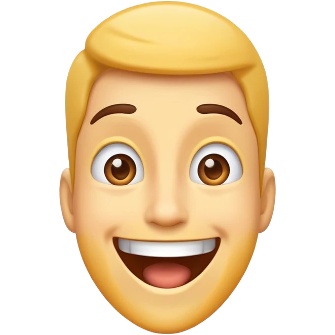 really excited emoji