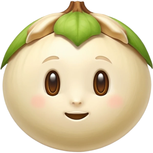 White nut emoji