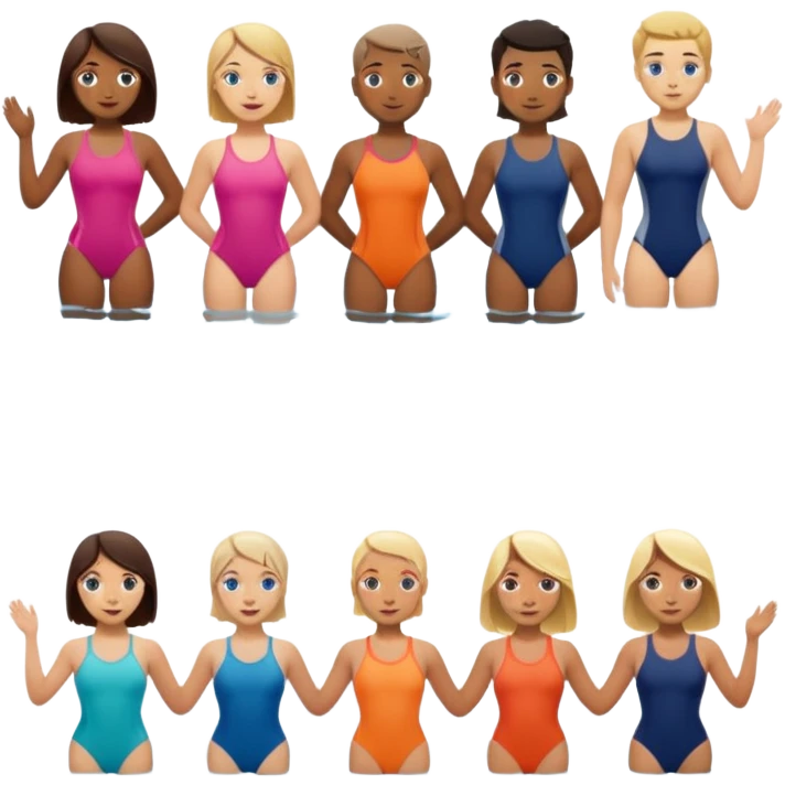 swim team emoji