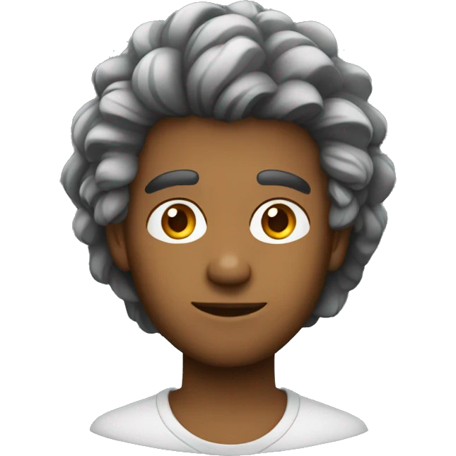HOMEM CABELO ESCURO emoji
