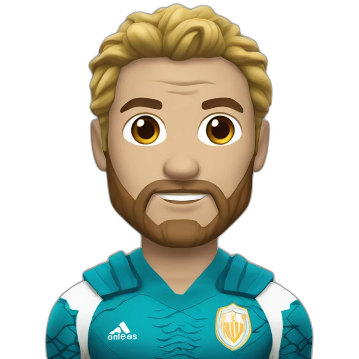 Aquaman olympique de marseille emoji