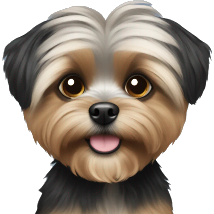 Black shorkie emoji