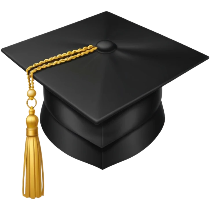 university grad hat  emoji