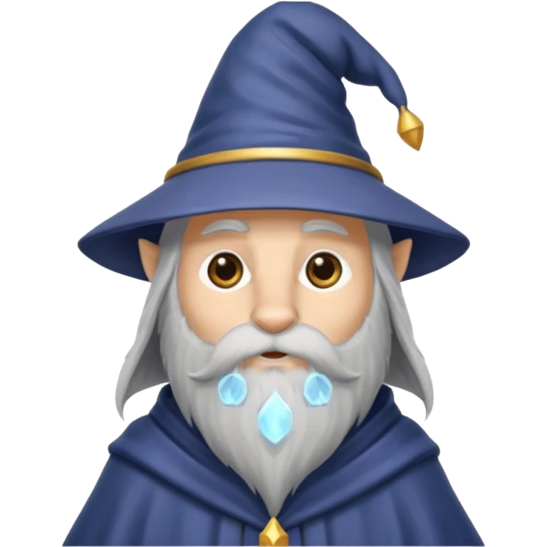 a wizard wolf emoji