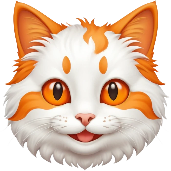 Cat smile  emoji