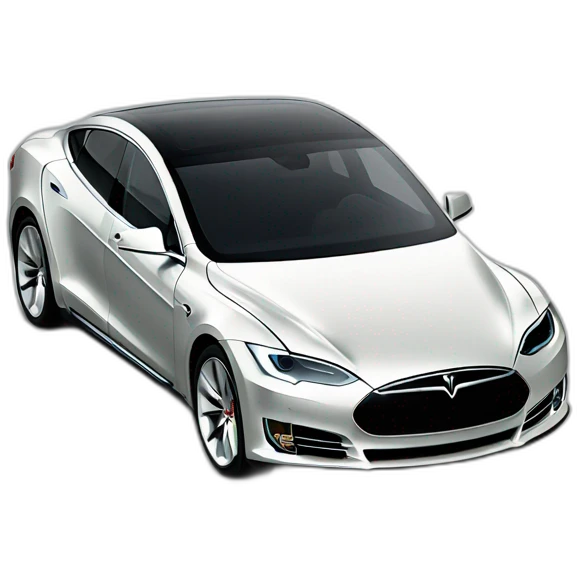 Tesla model s emoji