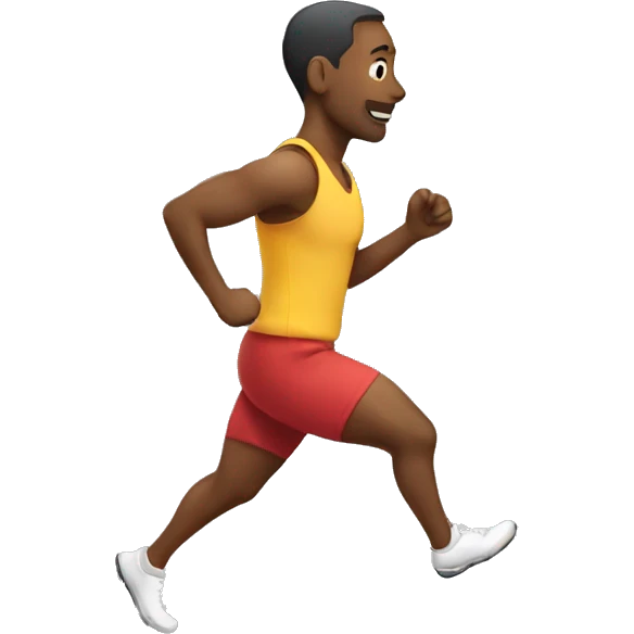 Running on treadmill  emoji