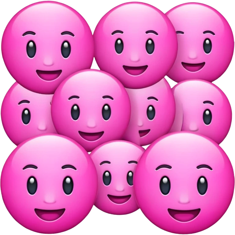 Pink emoji  emoji