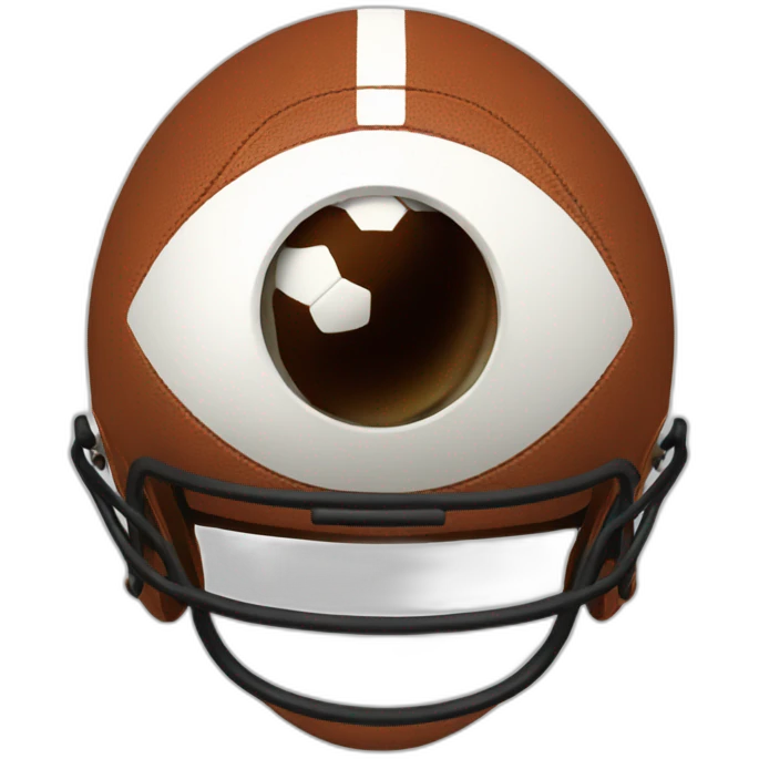 Football mit Augen emoji