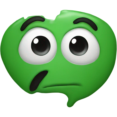 Green  emoji