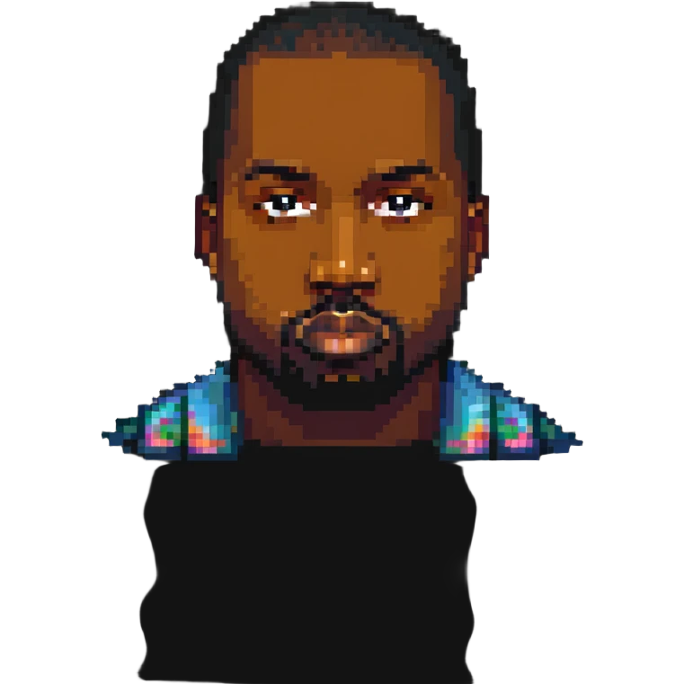 face of Kanye West emoji
