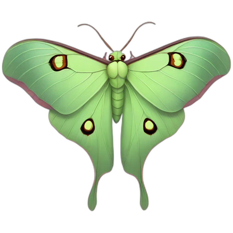 Luna Moth  emoji