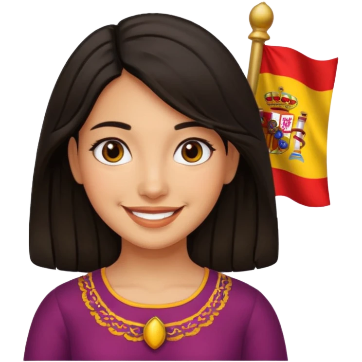 Spanish girl emoji