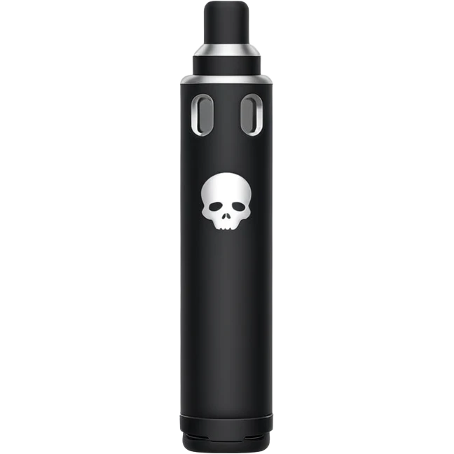 black simple hqd vape emoji