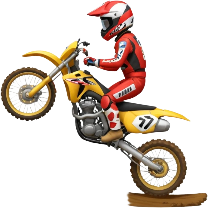 Moto cross emoji