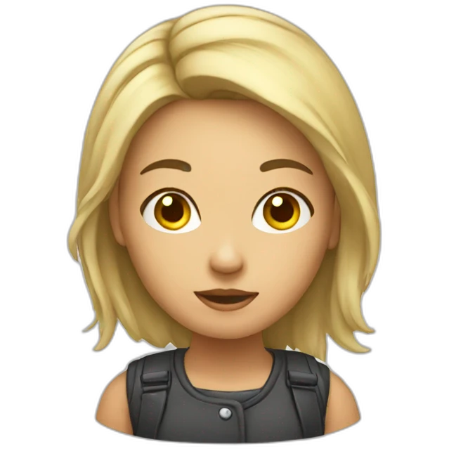 brainstorming girl emoji
