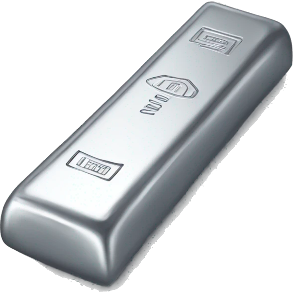 silver bar emoji