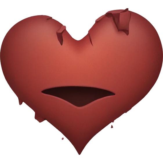 broken heart emoji