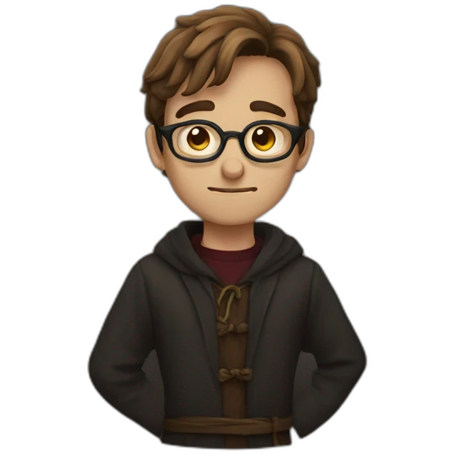 Dark potter emoji