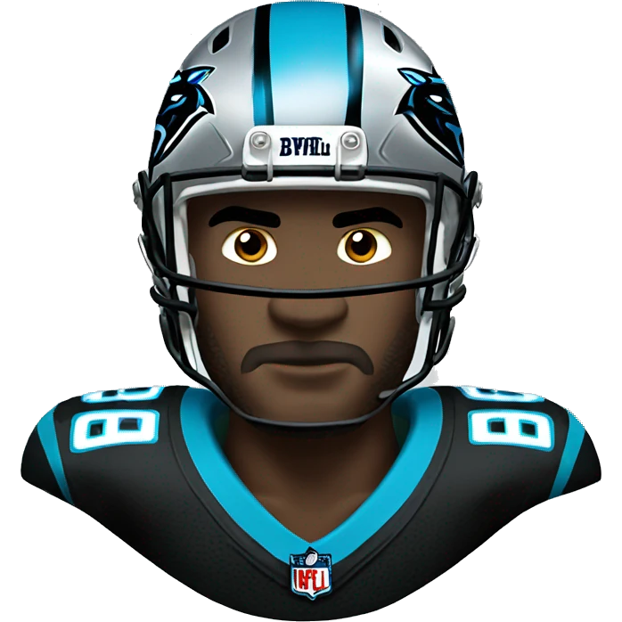 Carolina panther NFL emoji