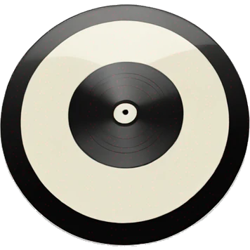 vinyl record emoji