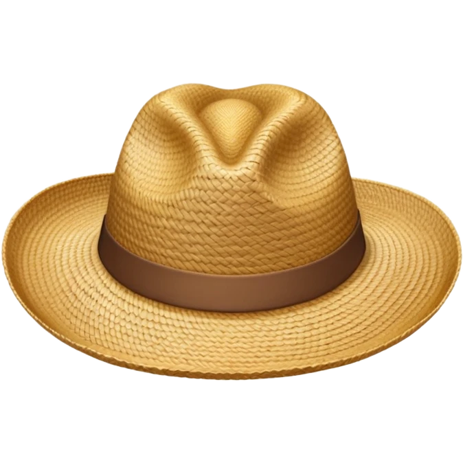 Straw hat  emoji