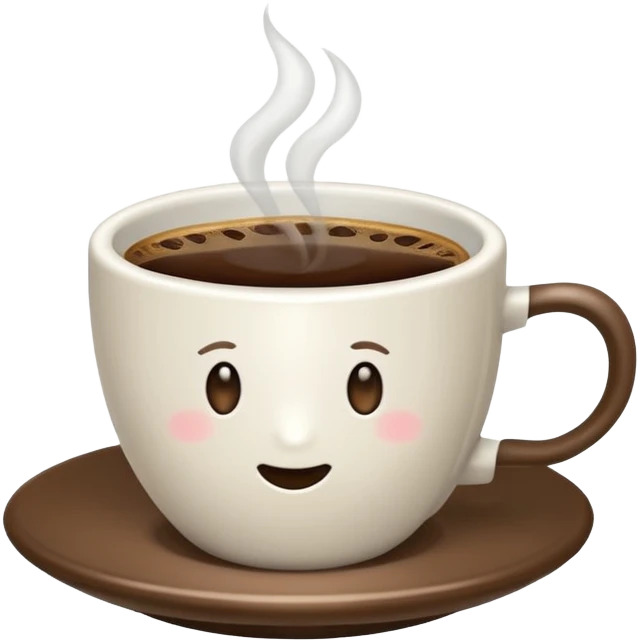 Genera un emoji di una tazzina emoji