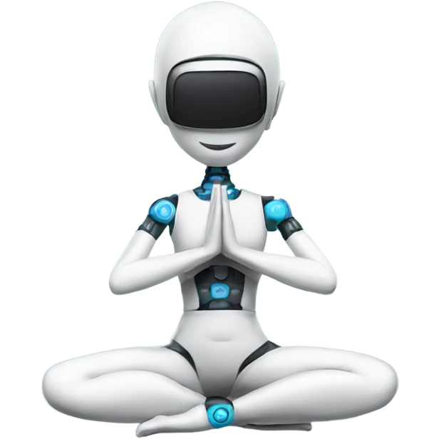 Yoga robotics  emoji