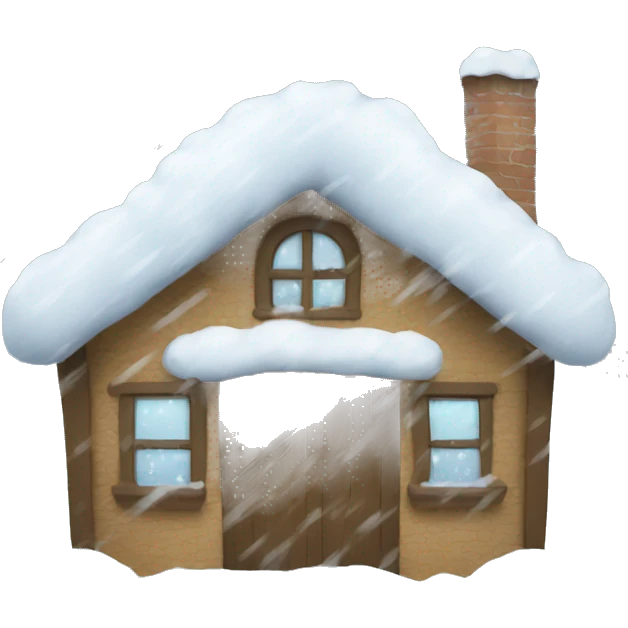 snowing emoji