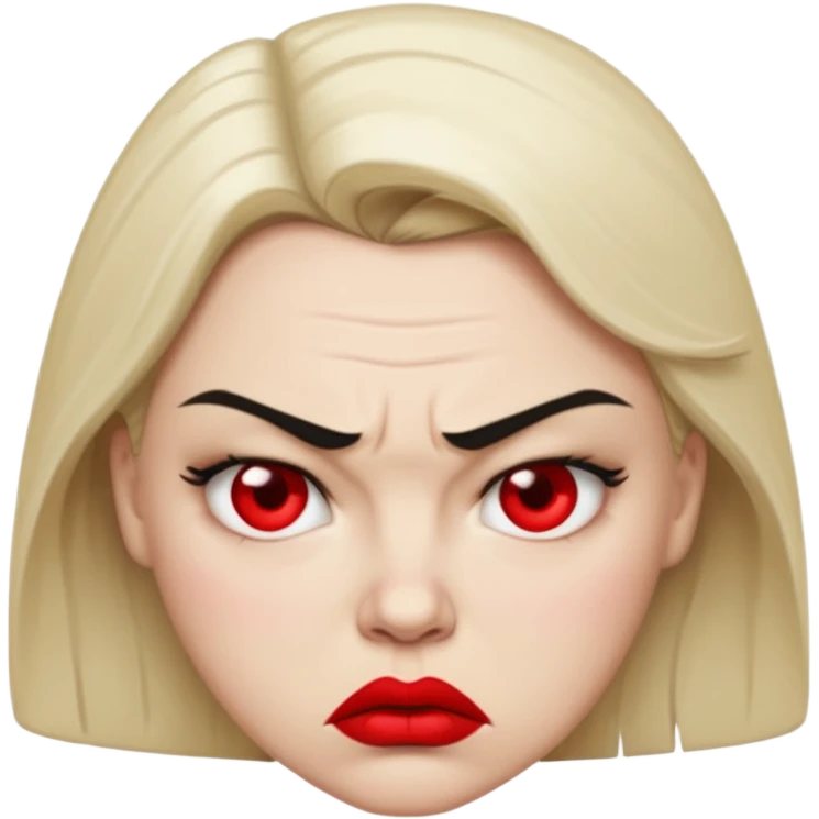 Angry emoji