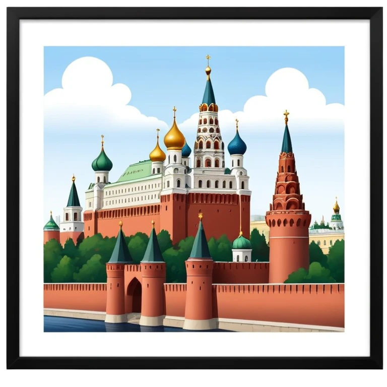 кремль времен российской империи emoji