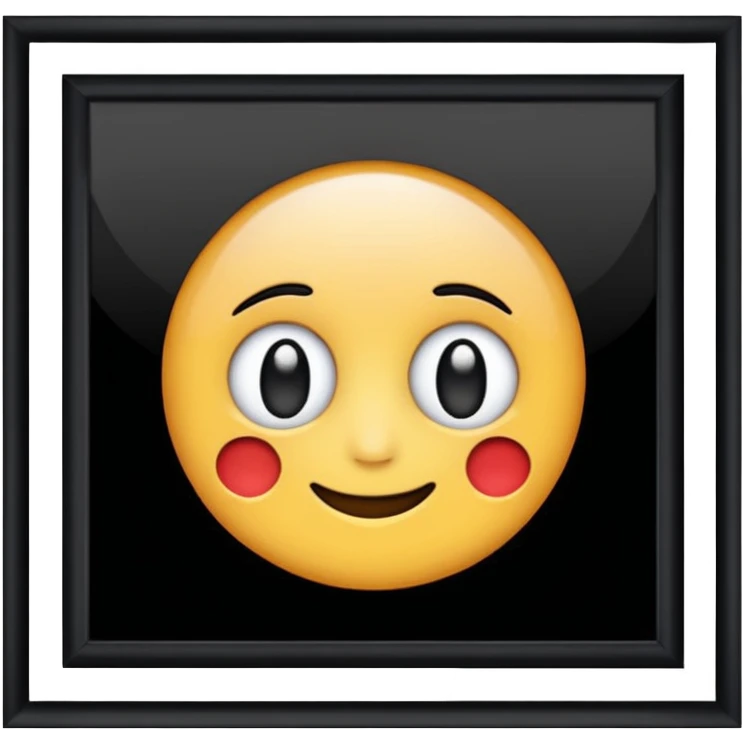 framed wall picture with border emoji