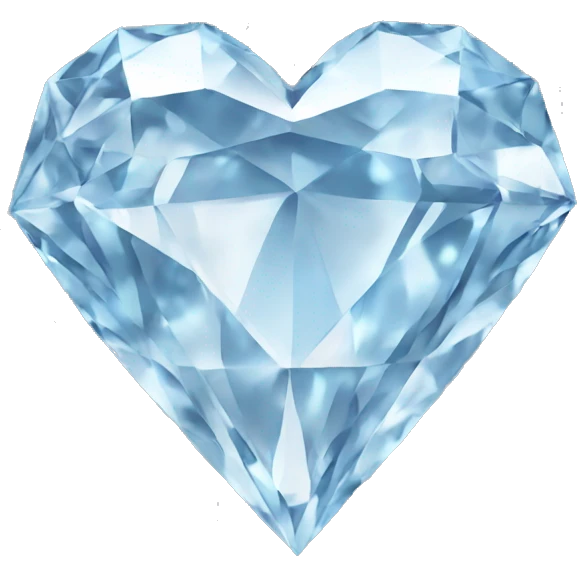 diamond heart emoji