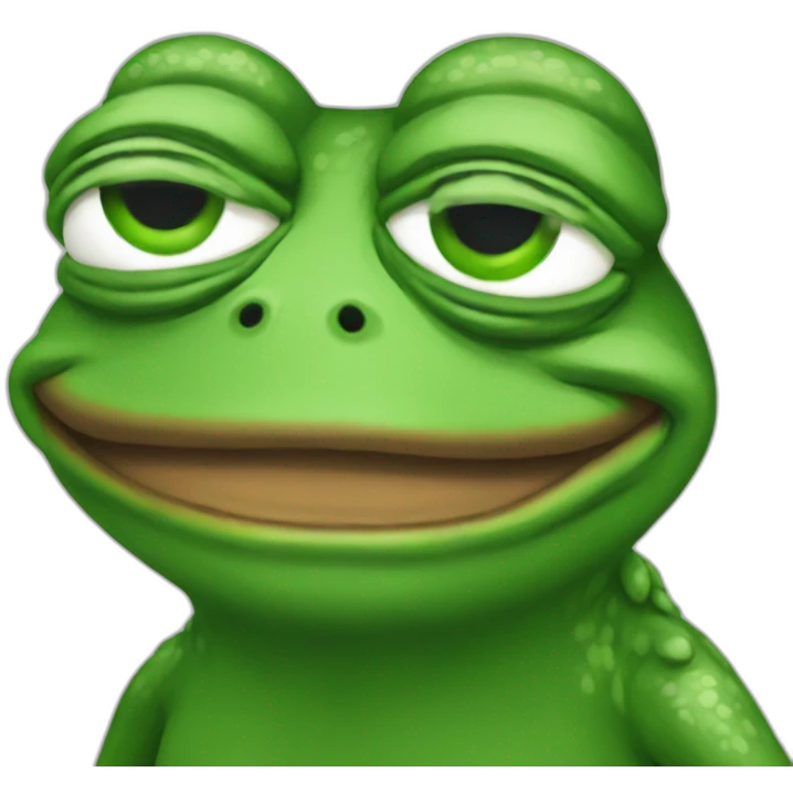 Pepe frog from Russia emoji