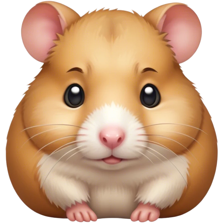 Sad hamster emoji