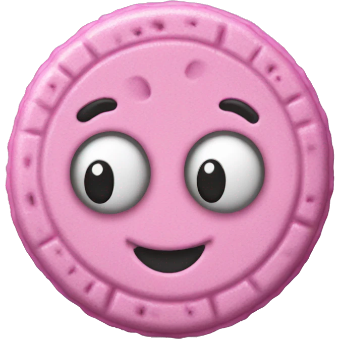 Pink Oreo  emoji