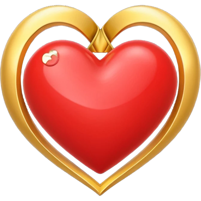 Love story heart emoji