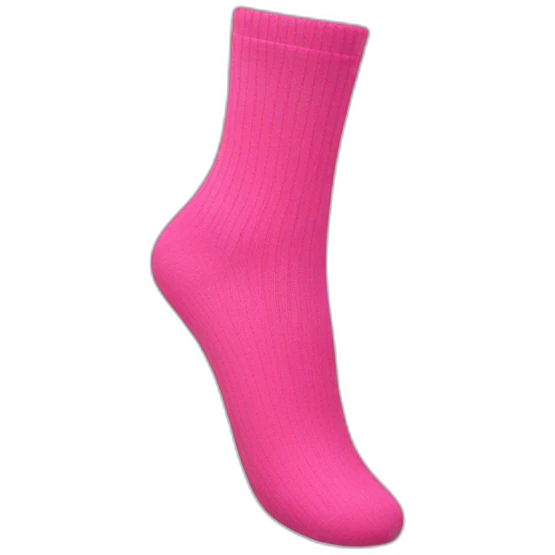 Pink short socks emoji