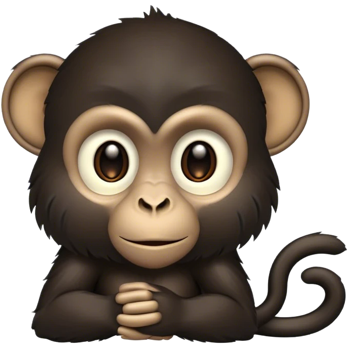 black monkey emoji