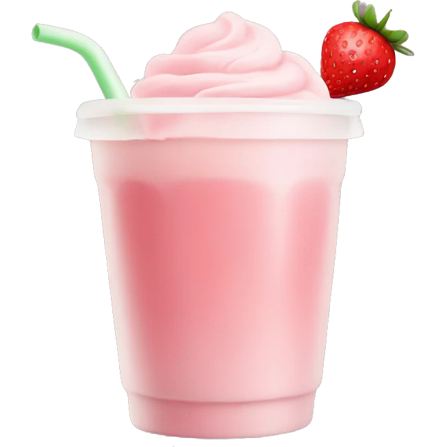 strawberry-milk-tea emoji