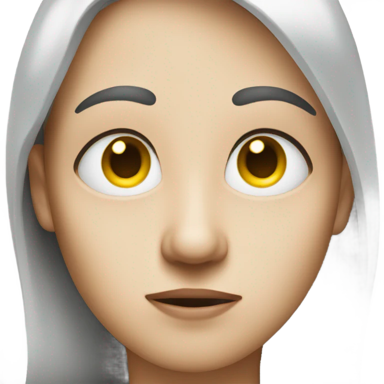 Face with eye twitching  emoji