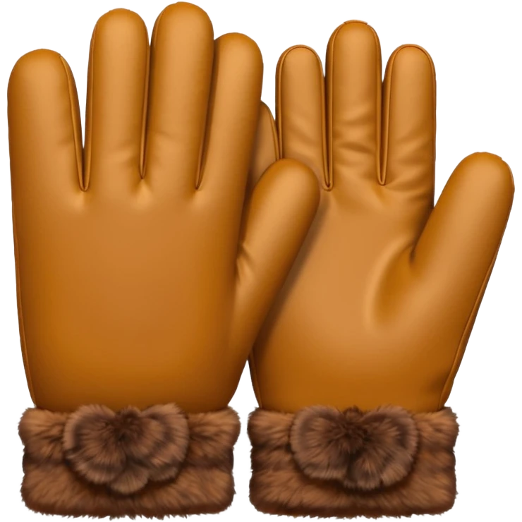 fur gloves emoji