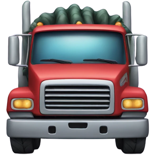 a truck monster emoji