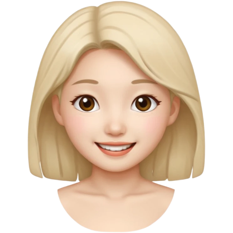 A nude korean girl  emoji