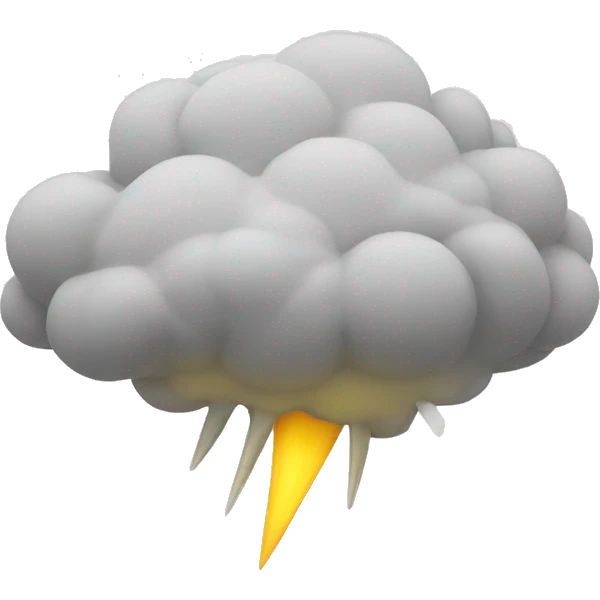 Spike supercell emoji