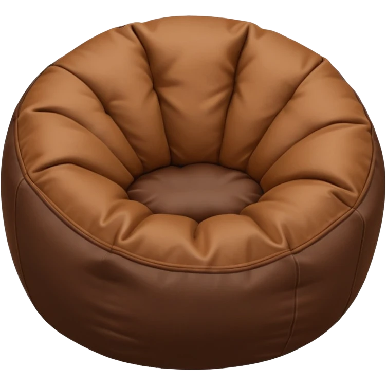 bean bag chair topdown emoji